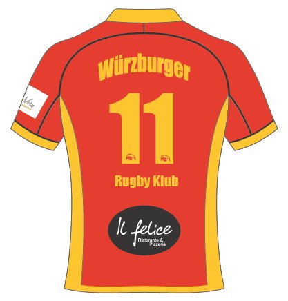 KS Rugby Trikot - Würzburg Rugby (Frauen Design) - Kiwisport.de