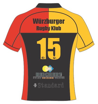 KS Rugby Trikot - Würzburg Rugby (Jugend Design) - Kiwisport.de