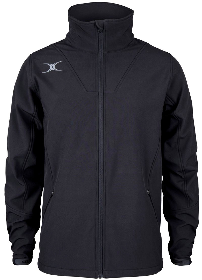 Gilbert Pro Soft Shell Full Zip Jacket - Black - Kiwisport.de