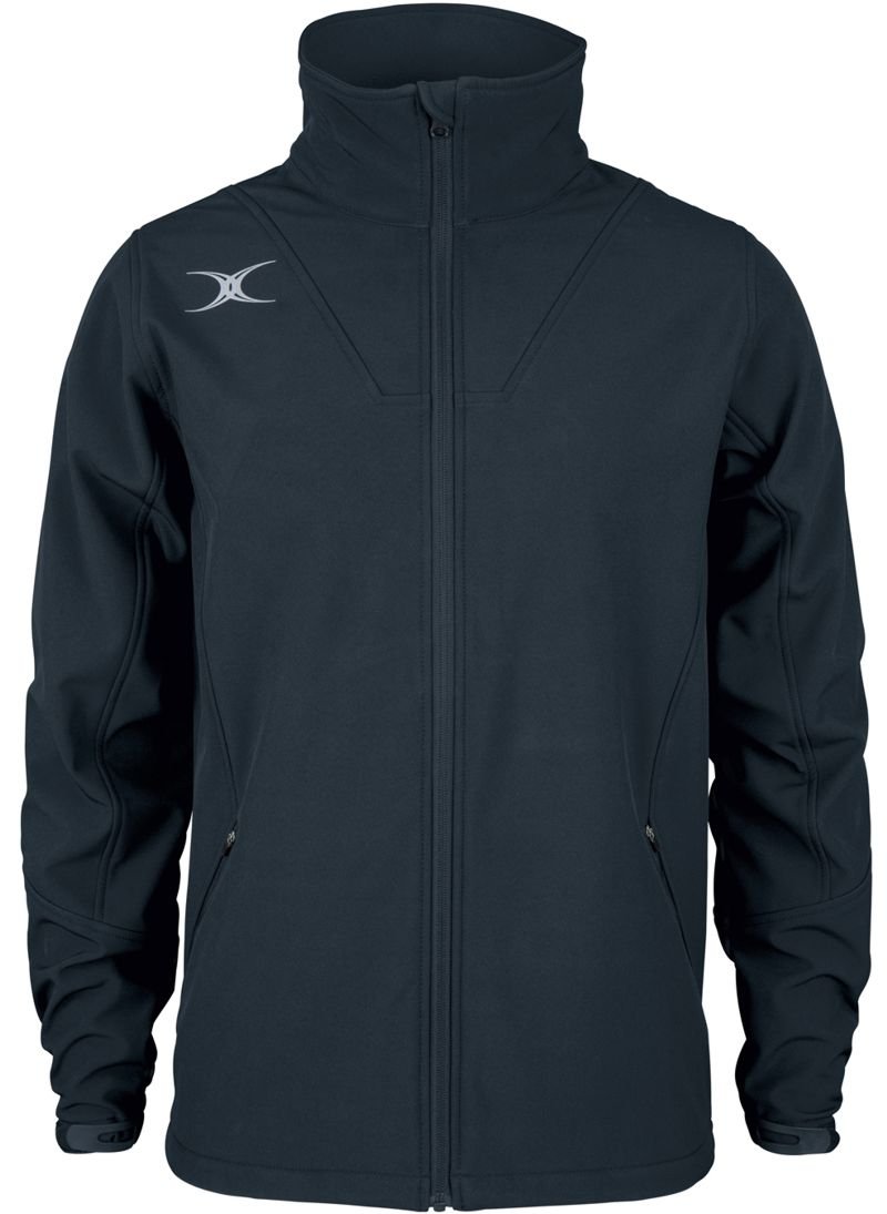 Gilbert Pro Soft Shell Full Zip Jacket - Navy - Kiwisport.de