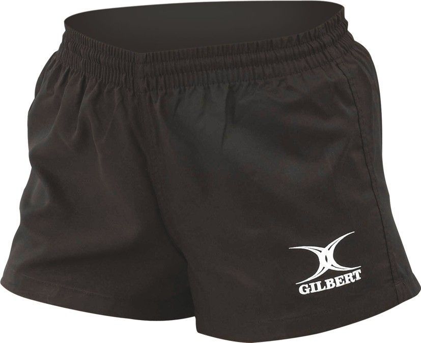 Gilbert Rugby Short - Bok Black - Kiwisport.de