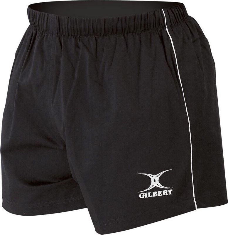 Gilbert Rugby Short - Match - Black - Kiwisport.de