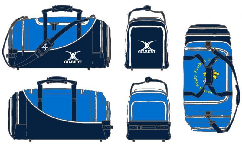 Gilbert Rugby Tasche - Club Holdall V2 MRFC - Kiwisport.de