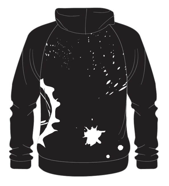 KS Hoodie - Mother Ruckers - Black - Kiwisport.de