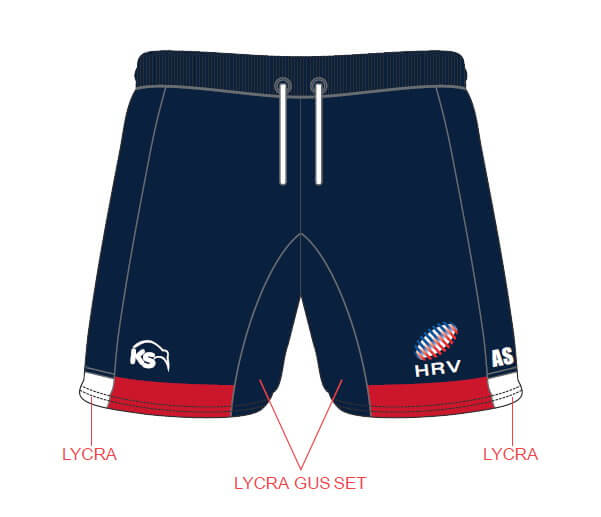 KS Rugby Short - HRV - Kiwisport.de