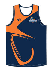 KS Tank Top / Vest - Oranien Raptors - Kiwisport.de